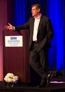 Geno Auriemma UConn Leadership Conference 2013
